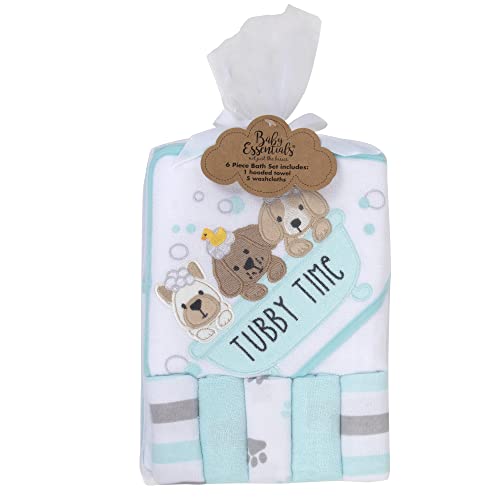 Baby Hooded Towel And Washcloth Set For Infants, Boys And Girls 6-12 Months (Pristine Pups) #TOP4