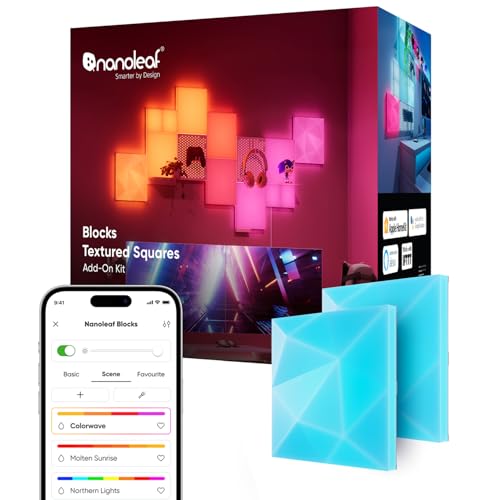 Nanoleaf Blocks Erweiterungsset (2x texturierte Panels)