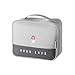 Shujin Medikament Tasche Medizinbox Große Kapazität Medizinische Notfalltasche Leer Tragbare Aufbewahrungsbox für Home, Office, Reisen(Grau,Groß )