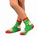 TeeHee Christmas 12-Pair Cotton Socks, Great Value Gift Box for Kids (6-8 Years, Snowman)