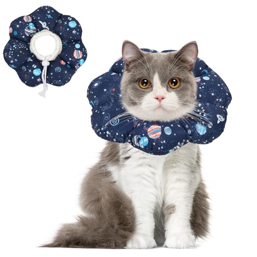 ComSaf-Cat-Cone-Collar-Soft-Protective-Adjustable-Cat-Cones-to-Stop-Licking-After-Surgery-Comfortable-Lightweight-Elizabethan-Collar-for-Cat-Kitten-Prevent-from-Licking-Wounds-Not-Block-Vision - Cucciolini Doodles   ComSaf-Cat-Cone-Collar-Soft-Protective-Adjustable-Cat-Cones-to-Stop-Licking-After-Surgery-Comfortable-Lightweight-Elizabethan-Collar-for-Cat-Kitten-Prevent-from-Licking-Wounds-Not-Block-Vision