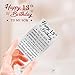 MOQIYXL 13th Birthday Card for Son, 13 Year Old Gifts for Son Engraved Wallet Card