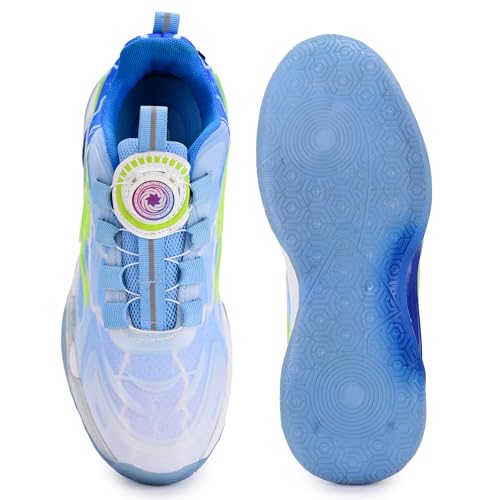 Image of G&D Storm Unisex Kids Shoes with Soft Sole | Rotary Convenience Lock | Air Mesh Upper Breathable, Lightweight | Comfortable & Durable Stylish Indoor & Outdoor| Soft EVA Sports Shoes