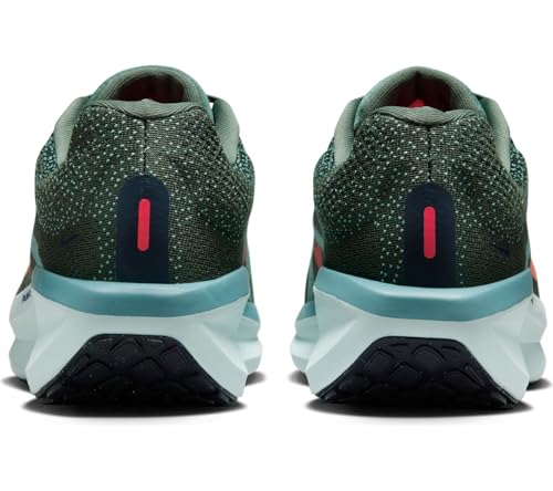 Nike Nike AIR Winflo 11 Male Laced Shoes, VINTAGEGREENMAGICEMBER-DENIMTURQ-OBS, 44.5 EU
