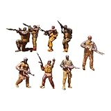 【Détails Précis】: Chaque figurine mesure environ 2,8 cm de haut (1,1 pouce) et présente des détails complexes pour un réalisme optimal, idéal pour l'exposition.