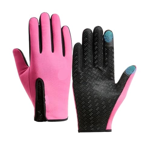 MAQDDO Rosa Kletterhandschuhe mit Touchscreen