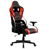 Dowinx Gaming Stuhl mit 4D Armlehnen und 15°Schaukelfunktion...