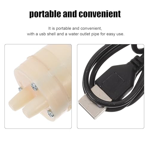 1 Set Standing Water Pump Dirty Water Pump Water Sump Pump Pool Pumps Sump Outdoor Pool Pumps for Outdoor Pools Pump for Fish Tanks Portable Water Pump Sump Pumps Plastic OSALADI - Image 4
