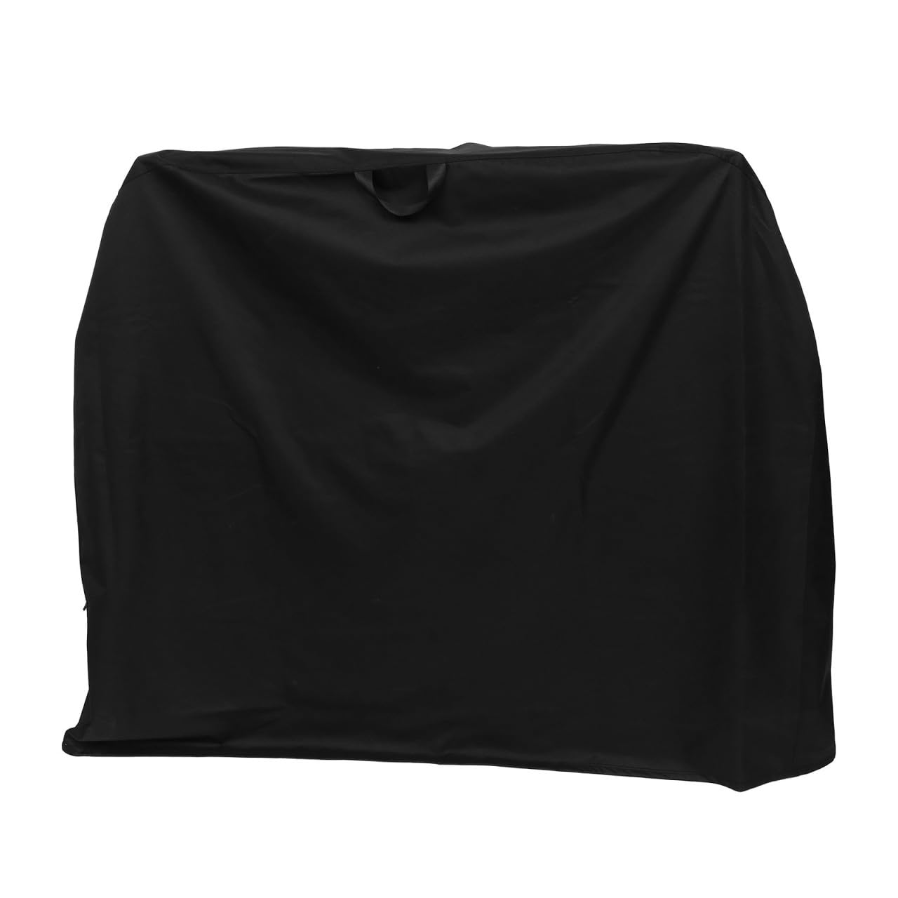 Abaodam Funda para Barbacoa Fácil de Transportar de Poliéster Resistente Negra Cubierta Protectora Portátil para Exteriores para Parrilla y Muebles