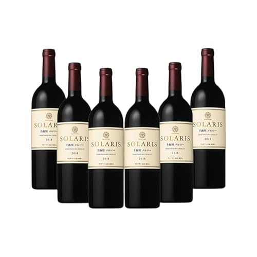 日本ワイン ソラリス 千曲川 メルロー 750ml×6本 セット 赤ワイン マンズワイン 高級 ギフト お酒 まとめ買い ぶどう酒 長野 長野県小諸市