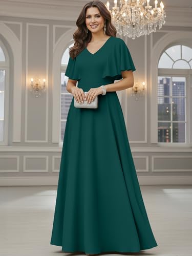 Image of KOH KOH Womens Long Elegant Bridesmaid Evening Cocktail Modest Maxi Dress