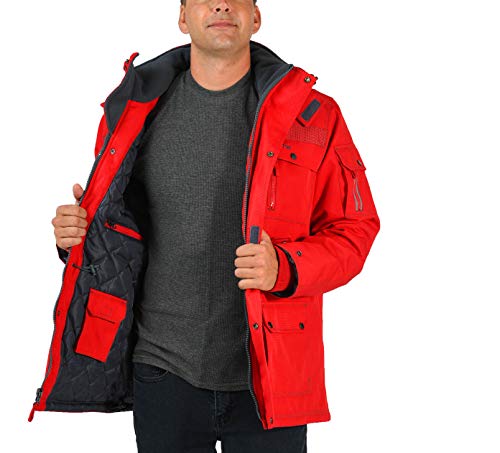 Image of Arctix Men's Performance Tundra Jacket With Added Visibility