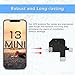 Risidamoy for iPhone 13 Mini GPS Antenna Signal Flex Cable Replacement US Version for iPhone 13Mini GPS Wireless Antenna Cable Part with Repair Tool Kit 13Mini for A2626 A2628 A2629 A2630 A2481