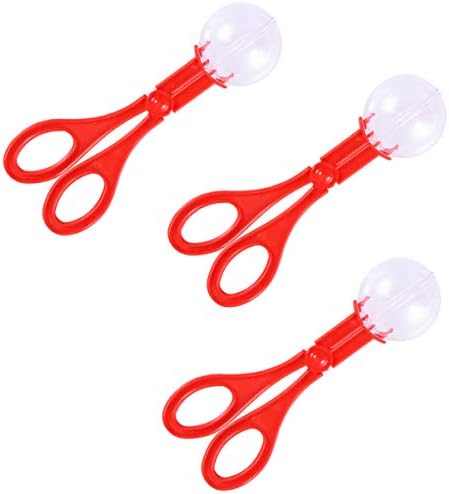 Toyvian 4pcs Kids Toys Tools Tool for Kids Reptile Catch Scissors Spoon Pinch Suction Child Set