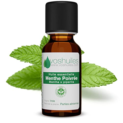 Voshuiles - Huile Essentielle Menthe Poivrée - 10ml -...
