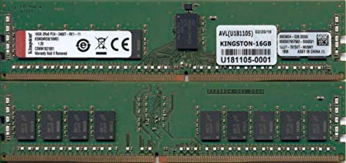 RAM DDR4 Kingston KVR24R17D8/16MA 16Go ECC Registered 2400MHz