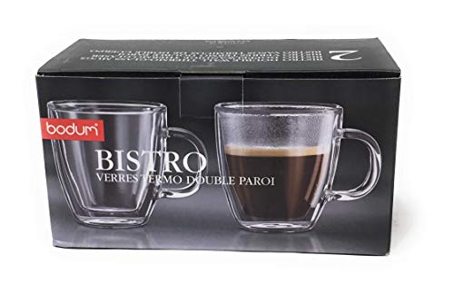 Bodum 5oz Bistro Double Wall Espresso Mug...