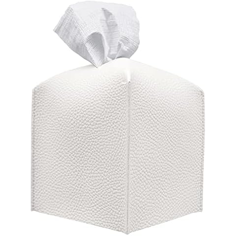 Carrotez Modern PU Leather Tissue Box Cover Cover