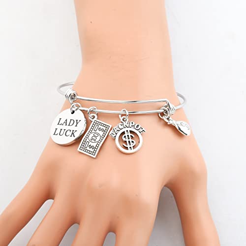 TGBJE Lucky Gambler Bracelet: Lady Luck Charm, Jackpot Gift3