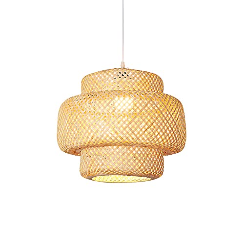 Luminaire lanterne rotin e27 pour creer une ambiance zen de chambre