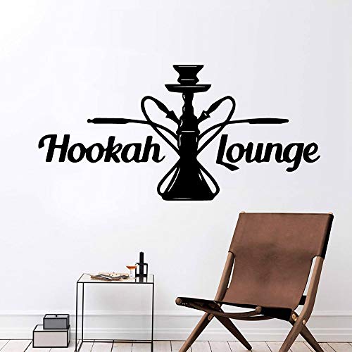 Shisha Lounge Wandaufkleber Vinyl Abnehmbare Aufkleber Shisha Shop Freizeit Leben Cafe Bar Hintergrund Aufkleber…