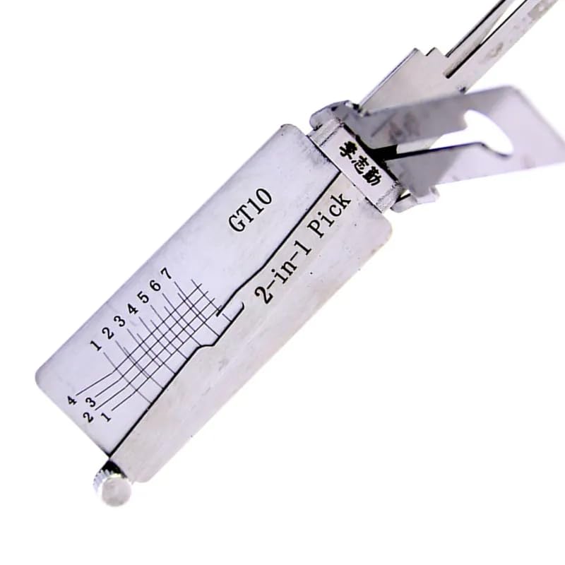 LiShi gt10 - Herramienta de selección y decodificador para cerradura de coche, herramientas profesionales de cerrajería, abridor rápido