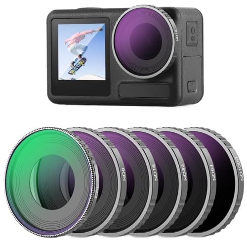 �݊���������܂��h�N�qDJI Osmo Action 4/Action 5 Pro�AND�t�B���^�[�Z�b�g�A�}���`�R�[�gHD���w�K���X�����Y�L�b�g�ƁB(CPLND8 16 32 64 1000)