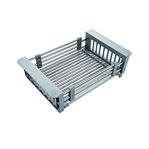 Escurreplatos de acero inoxidable de alta resistencia para cocina 2