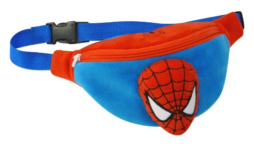 Sac banane Spiderman Jemini avec ceinture réglable et zip renforcé