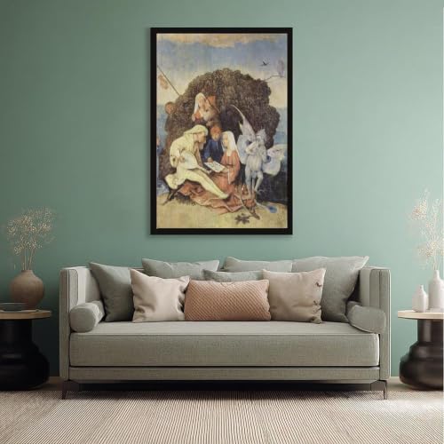 Toile Hieronymus Bosch impression haute définition cadre suspendu