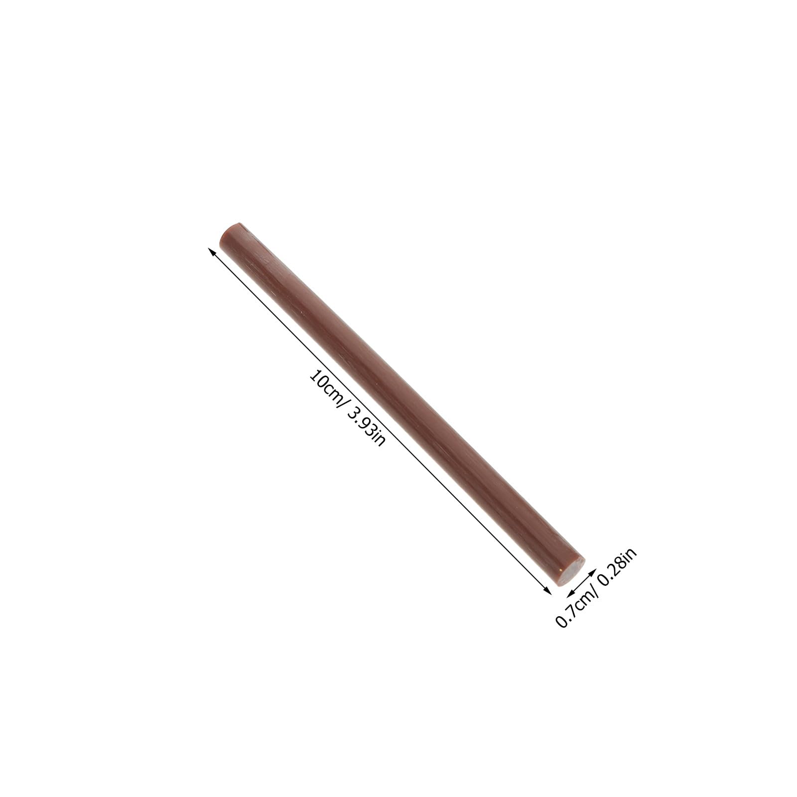 Gatuida Stick Colla per Extension Chioma Tecnologia Nano a Fusione Calda, 48 Pezzi Marrone, Applicazione Rapida per Uso Professionale e Fai-da-te