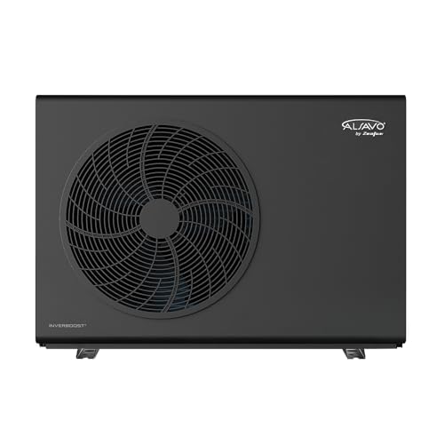 ALSAVO Pompe À Chaleur Air-Eau Monobloc HEAT R32 7 kW, Monophasé avec Einzelventilator, A+++ Efficacité Énergétique, Pour Chauffage Et Eau Chaude