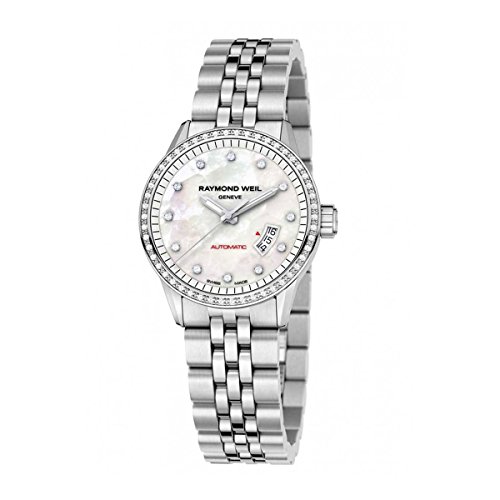 Raymond Weil Women's 2430-ST-97081 Freelancer Stainless Steel Silvertone Dial Watch