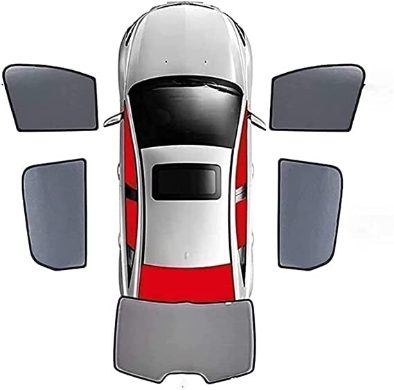 Auto Finestrini Parasole per Buick Excelle Touring Edition, Finestrini Laterali Parabrezza Tendine Visiera, Bloccare Raggi UV Privacy Protezione Tenda, Auto Accessori,5pcs~wholecar