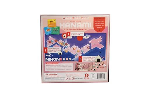 Image of Hanami Deluxe Edition | A Strategic Tile-Laying Area Control Board Game for Adults Families and Game Nights Based On Reiner Knizia's Classic Samurai