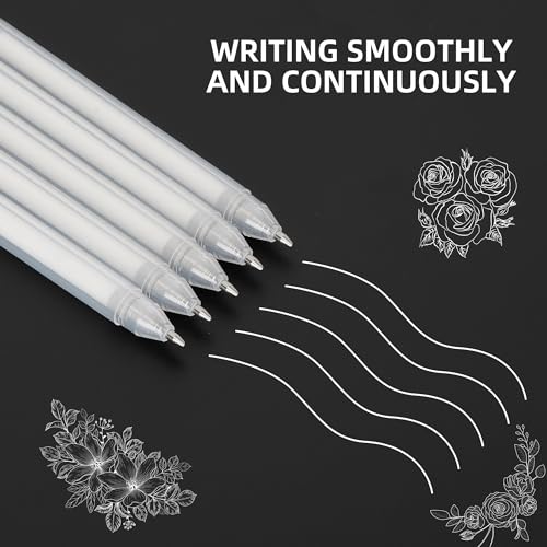 SMOOTHERPRO White Gel Pen, 0.8mm - Image 3