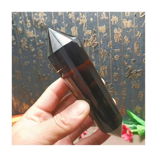 Cuarzo cristal biterminado de 140 mm con 24 facetas para regalar 3