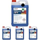 EUROLUB Scheibenfrostschutz Winter -20°C Fertigmischung, 5 Liter (Packung mit 4)