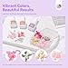 SAVILAND 3D Dried Flowers for Nails: 60PCS Dried Flowers for Resin Small Tiny Dry Flowers for Nail Art Little Pressed Real Natural Flower for DIY Manicure Nails Design