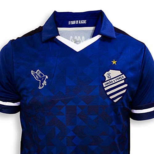 Camisa Jogador Oficial Time Azulão CSA N°10 Uniforme 2 Cor Azul Ano 2019 (P)