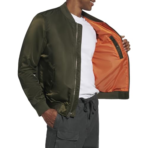Image of Levi's Men's Flight Satin Unfilled Ma-1 Bomber