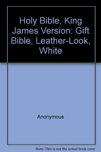 Holy Bible, King James Version: Gift Bible, Lea... 0310930278 Book Cover