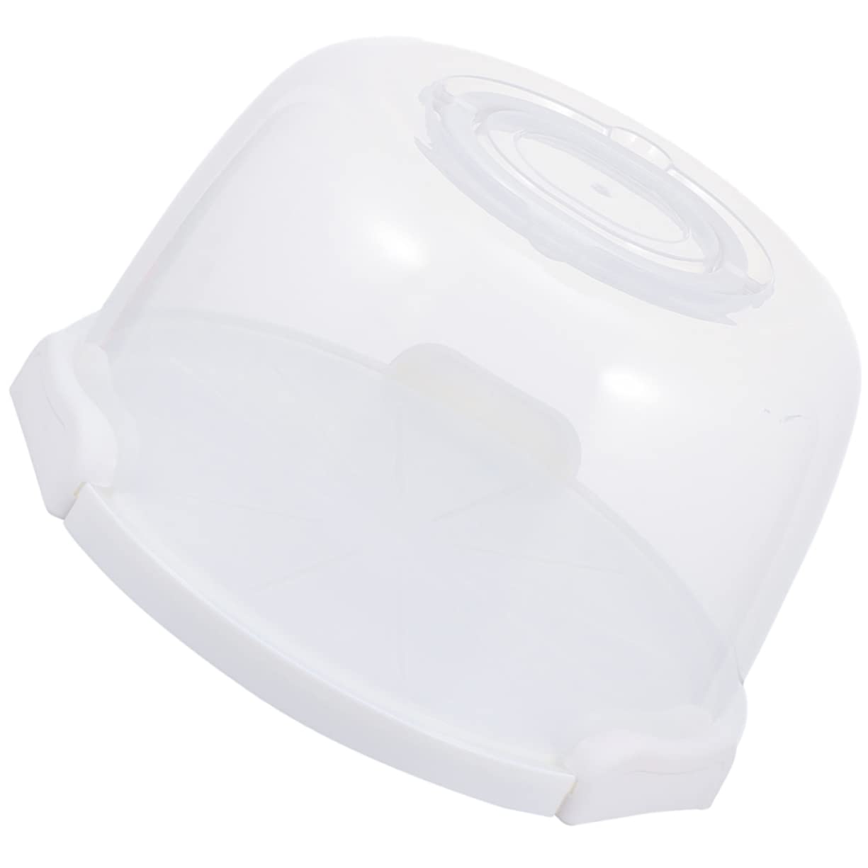 PRETYZOOM Transparent Cake Box Reusable Portable Cake Carrier for Parties Bakeries and Home Use Lightweight and Easy to Store