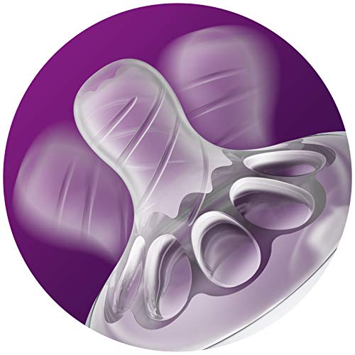 Philips Avent Natural Baby Bottle Slow Flow Nipple, 1M+, 4pk, Flow 2, SCF652/43 - Image 5