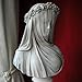 Veiled Maiden Bust Statue Gothic Home Decor Abstract White Resin Sculpture Goddess Statue Crafts Home Aesthetics Art Collections Decorations