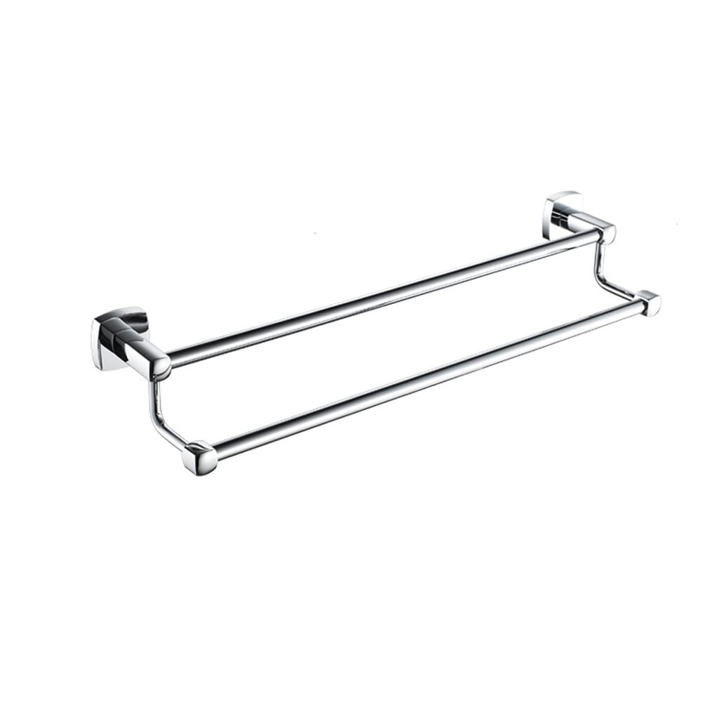 Rack de serviette en cuivre épaissi suspendu haut de gamme double tige 30cm