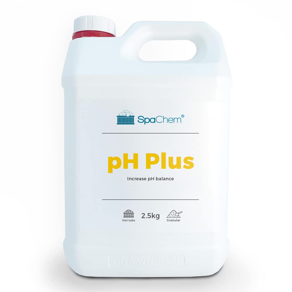 SpaChem Spa pH Plus 2.5kg pH Increaser - aids correct balancing of your water's pH to ideal range if reading low on pH