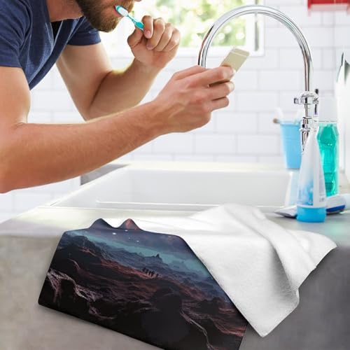 Serviette de bain anti odeur séchage rapide microfibre - 8