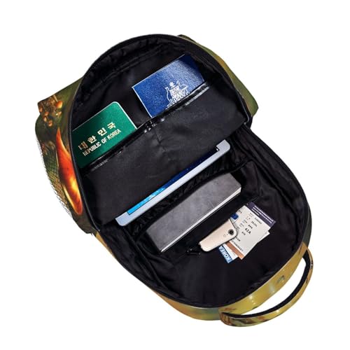 Forest with Fairies Butterflies Elves Travel Backpack for Women Men 15.6 inch Laptop Backpack Casual Work Business Daypack4