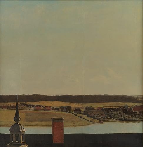 Wall art peintures château de Frederiksborg impression toile 60x90cm